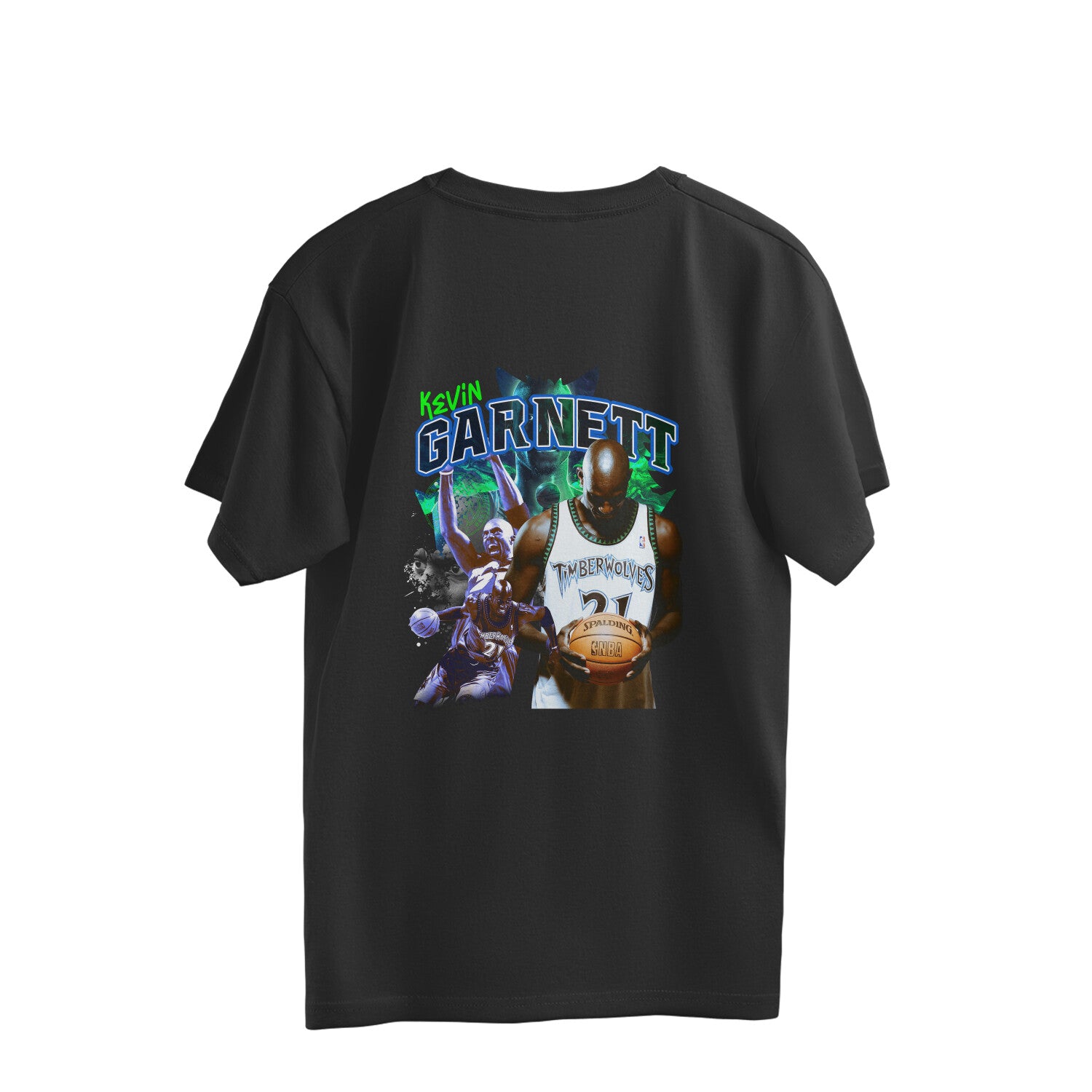 Men's Back Printed Oversized T-shirt